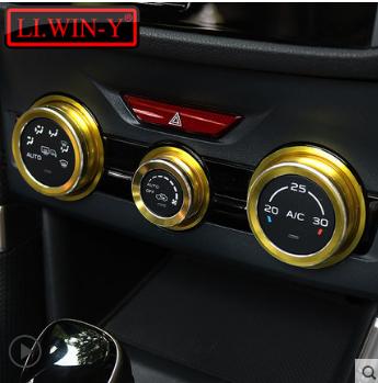 Ốp núm điều chỉnh điều hòa Subaru Forester 2019-2021 