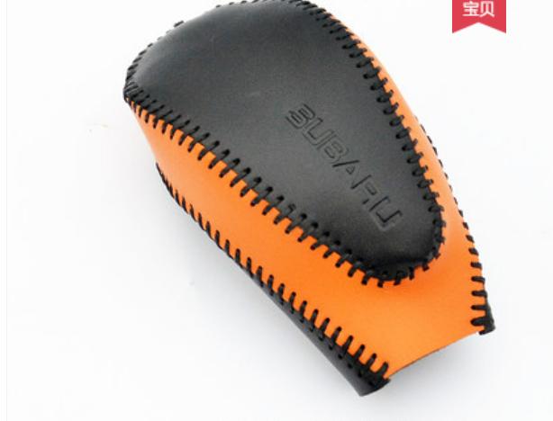 Bao da cần số Subaru Forester 2018- 2020-Bao da cần số nhiều màu Subaru Forester 2018- 2020-Bao da cần số màu cam Subaru Forester 2018- 2020