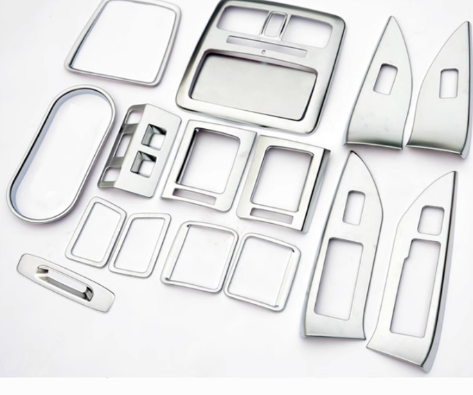 Ốp full nội thất màu bạc Subaru Forester 2013-2018 