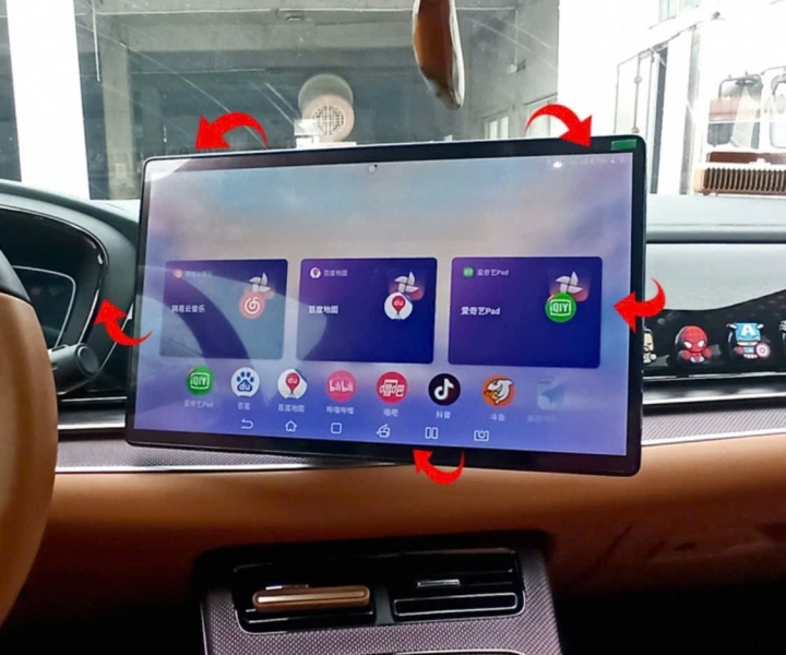 Khớp xoay màn hình dòng BYD