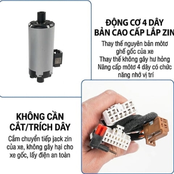 Nâng cấp hệ thống ghế nhớ BYD M9 (1)