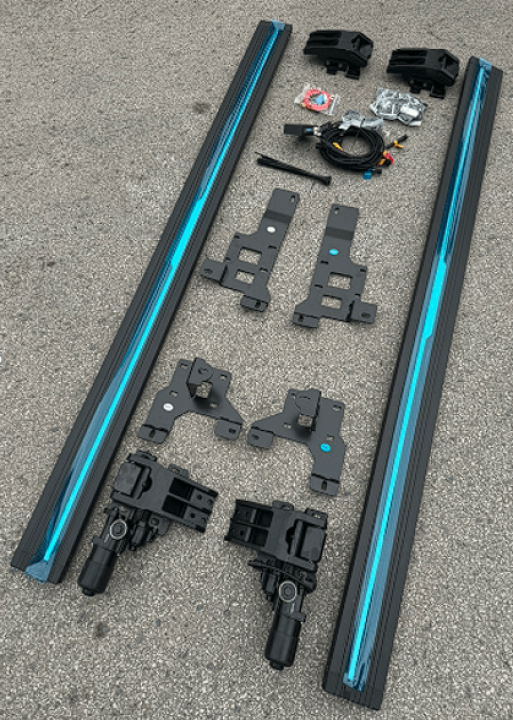 Bậc bước điện theo xe