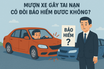 Mượn xe gây tai nạn có đòi bảo hiểm được không?
