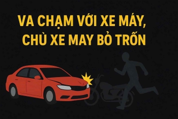 Xử lý thế nào khi  xe máy gây va chạm  rồi bỏ trốn?