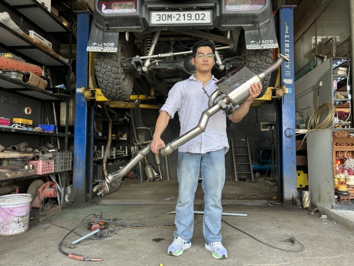 Độ Pô cho Suzuki Jimny