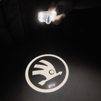 Đèn chào mừng Skoda Kodiaq