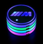 Đế lót hộp đựng cốc có led và logo Subaru Forester/XV/BRZ
