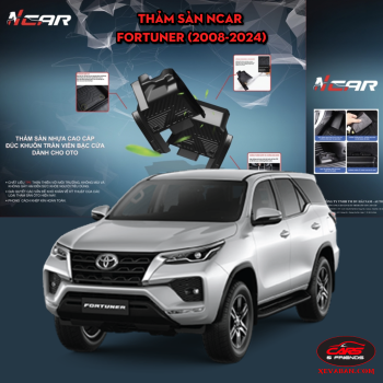 Thảm sàn Ncar cho TOYOTA FORTUNER