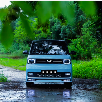 Mặt calang kèm led logo Wuling Mini EV
