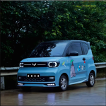 Ốp cản trước kèm led logo xe điện Wuling Hongguang Mini EV